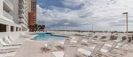 Condo, 2 Bedrooms | Pool | Outdoor pool, a heated pool