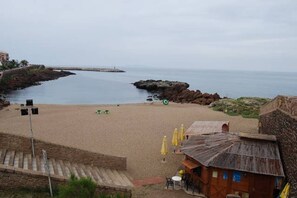 On the beach