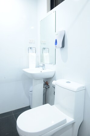 Dormitorio compartido (12 Beds Mixed Dormitory - Room 3) | Baño | Toallas