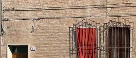 Fassade der Unterkunft