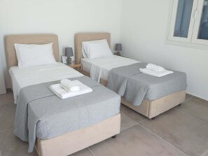 Casa conforto, 2 quartos (1) | 2 quartos, roupas de cama premium, quartos à prova de som