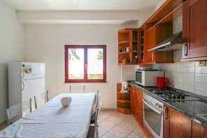 Apartment, 2 Bedrooms | Private kitchen | Full-size fridge, microwave, oven, stovetop - Stelia Fermići (Novigrad)