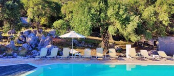 Nissaki Suite Poseidon Sea view 4 people pool