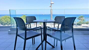 Luxury Apartment, 2 Bedrooms, Sea View (Sage) | Balcony view