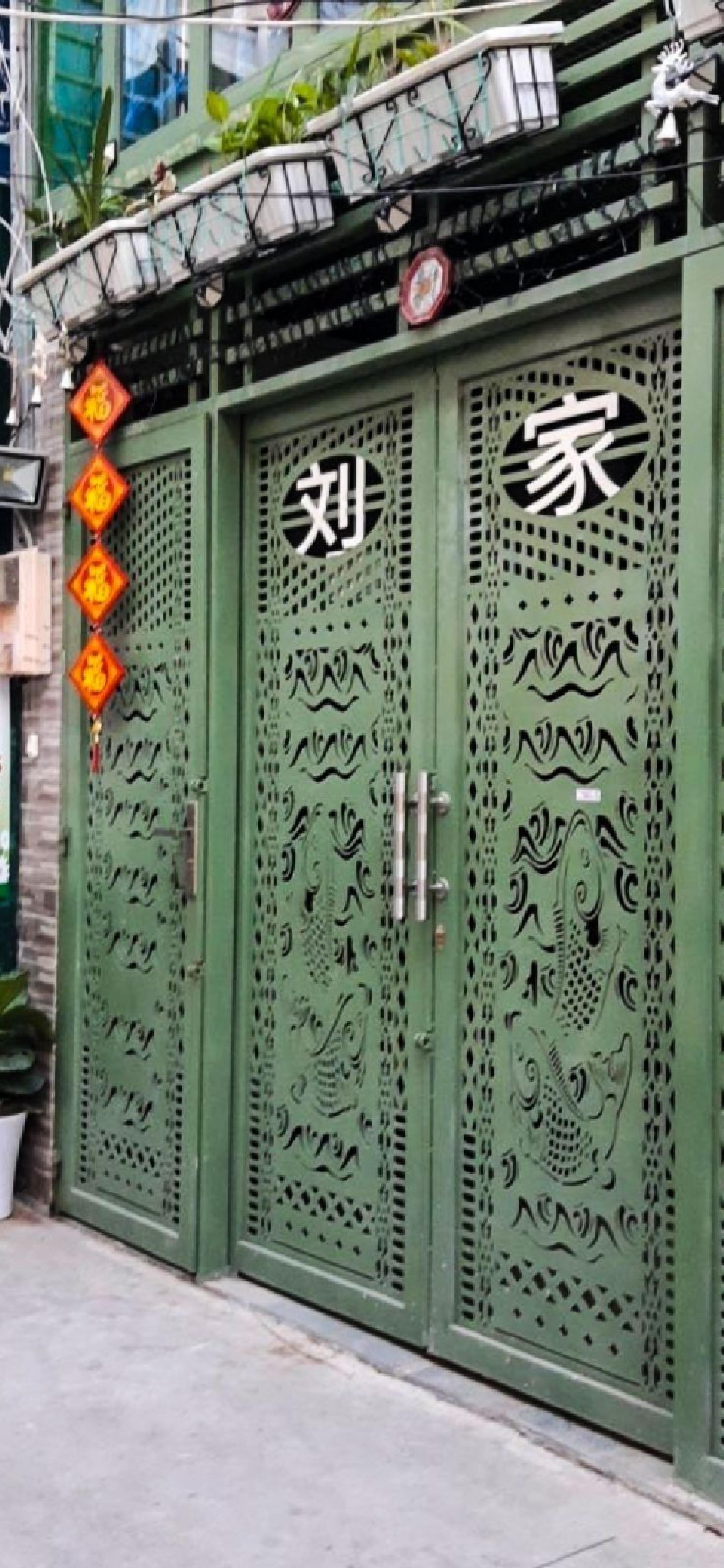 Mặt tiền nơi lưu trú