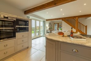 Fridge, microwave, dishwasher, highchair