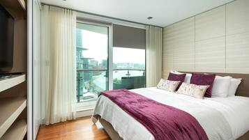 3 bedrooms, premium bedding, individually decorated