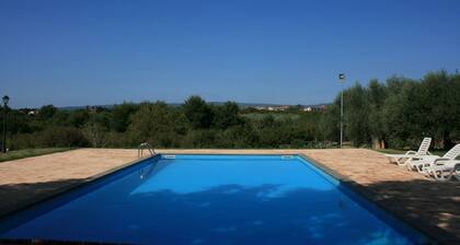 Villa with private pool and large garden, at Corchiano, only 60 km from Rome. Ideal for those who wa