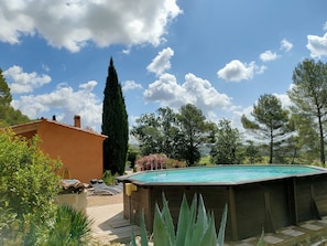 Outdoor pool - Villa with pool between the sea and the Gorges du Verdon (Callas)