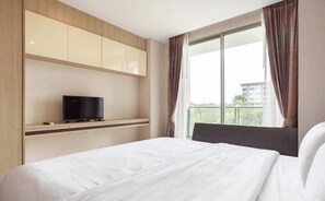1 bedroom, iron/ironing board, WiFi (free), bed sheets - The Riviera wong Amat Beach (Pattaya)