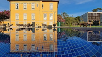 Indoor pool, seasonal outdoor pool, cabanas (surcharge), pool umbrellas