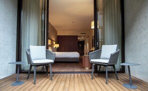 Habitación Premium, 2 camas individuales, balcón | Balcón