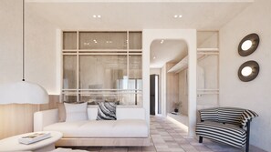 In-room safe, desk, soundproofing, free WiFi - Pefkos Blue Hotel (Rhodes)