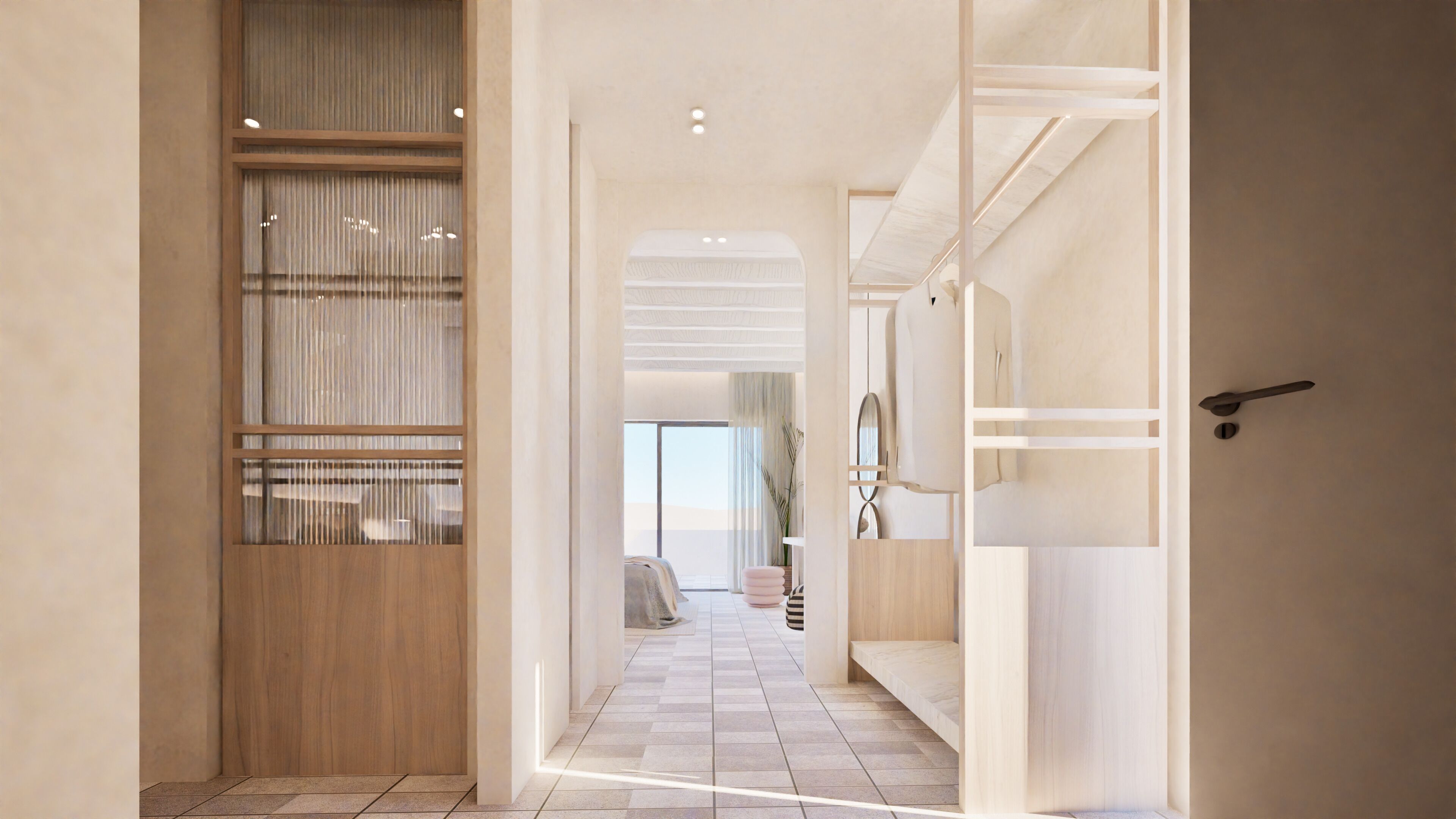 Caja de seguridad en la habitación y escritorio 