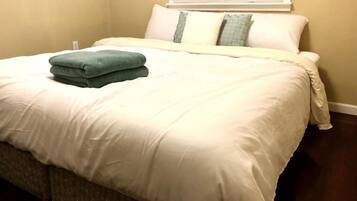 4 間睡房、熨斗/熨衫板、Wi-Fi、床單