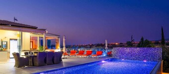 Stunning 3 bedroom villa 'JZ02' with private pool, beautiful interiors, communal pool and resort facilities, Zephyros Village, Aphrodite Hills