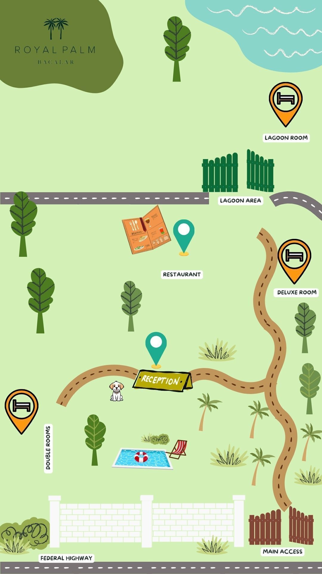 Foto - Royal Palm Bacalar Cabañas & Lagoon Club