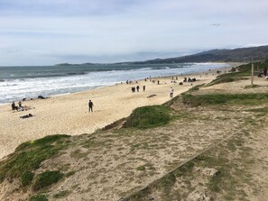 Beach nearby, beach towels