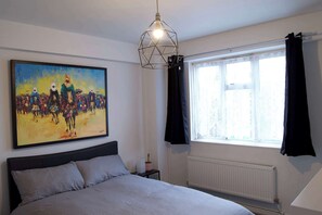 1 bedroom, iron/ironing board, Internet, bed sheets