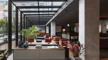 Lobby sitting area