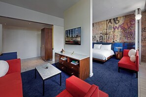 Junior Suite Balcony | Minibar, in-room safe, individually decorated, individually furnished