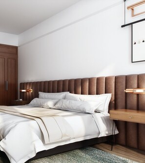 King Guestroom ADA | 1 bedroom, minibar, in-room safe, individually decorated