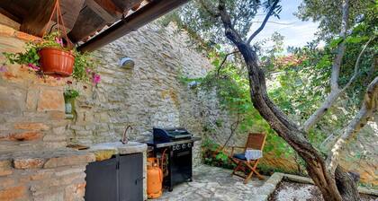 Maison en pierre avec piscine privée et grande