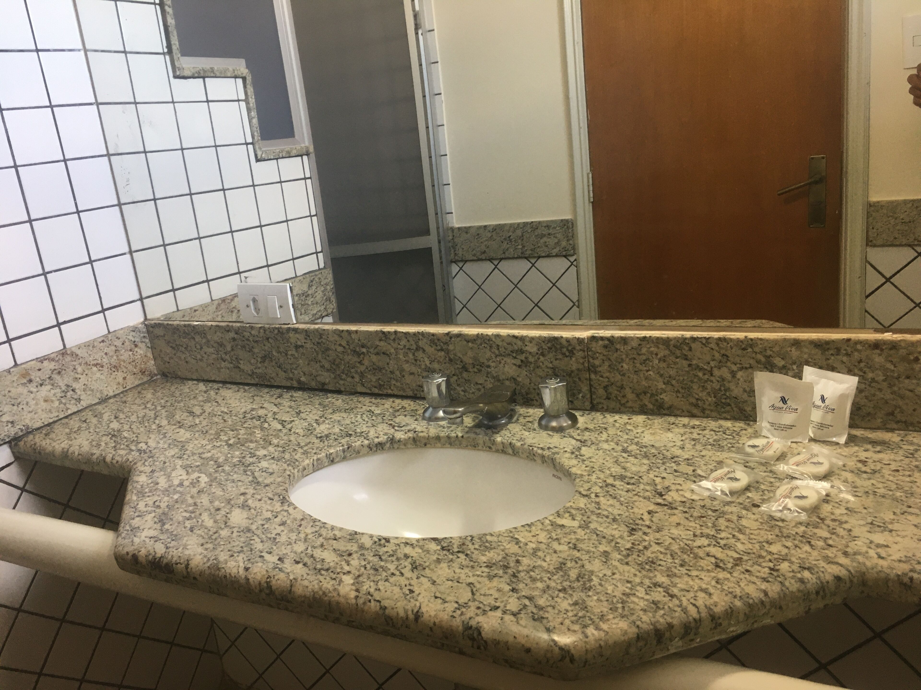 standard room | bathroom | shower, hair dryer, towels