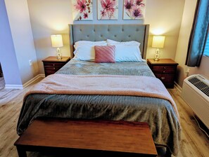 2 dormitorios, tabla de planchar con plancha, wifi gratis y ropa de cama