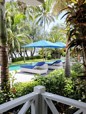 Luxury Villa | Terrace/patio - Waterfoot House (Rarotonga)
