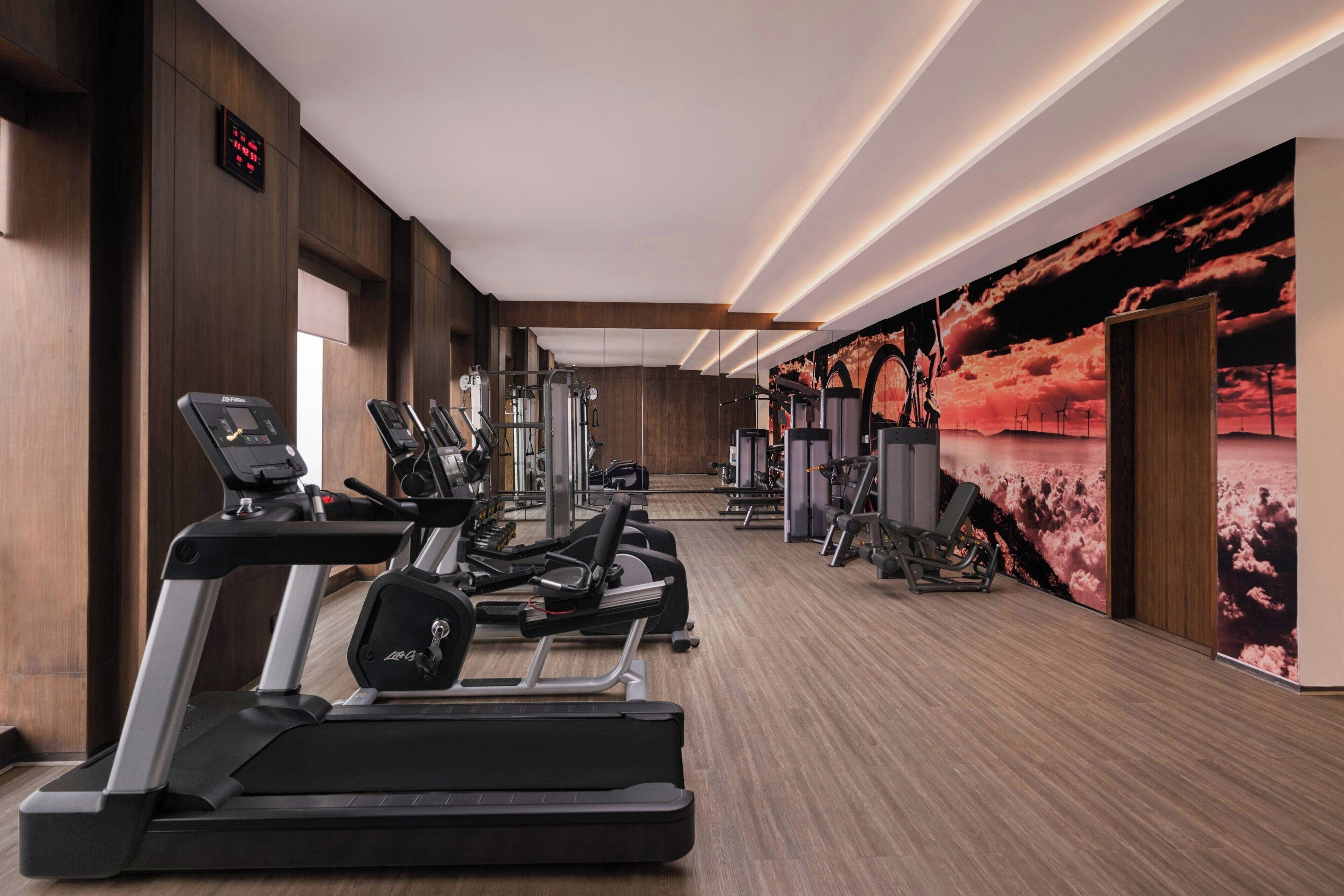 fitness facility