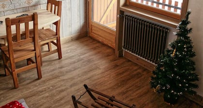 Fully renovated studio cabin for 2-4 people in Tignes le lac