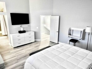 4 bedrooms, travel cot, WiFi, bed sheets