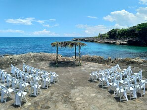 Área para banquetes al aire libre