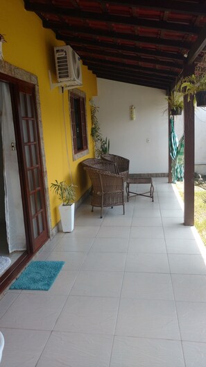 Terrace/patio - House near waterfalls and beaches (Paraty)