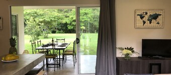 Modern and bright bungalow, tucked away, nature all around