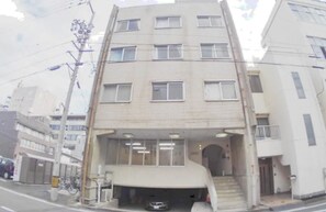 Majoituspaikan julkisivu