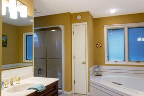 Hair dryer, towels