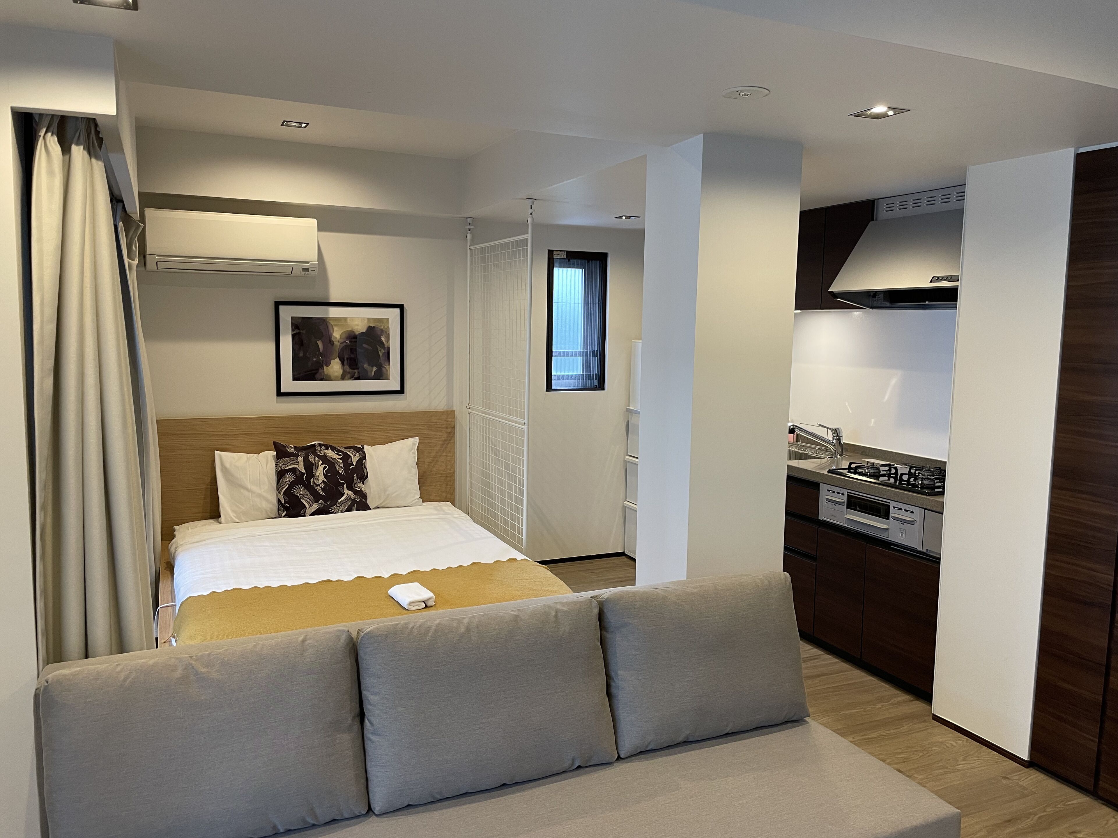 1 غرفة نوم ومكتب ومكواة/لوح كي وواي فاي مجانًا