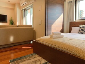 公寓, 1 间卧室 (501) | 1 多间卧室、办公桌、熨斗/熨衣板、免费 WiFi