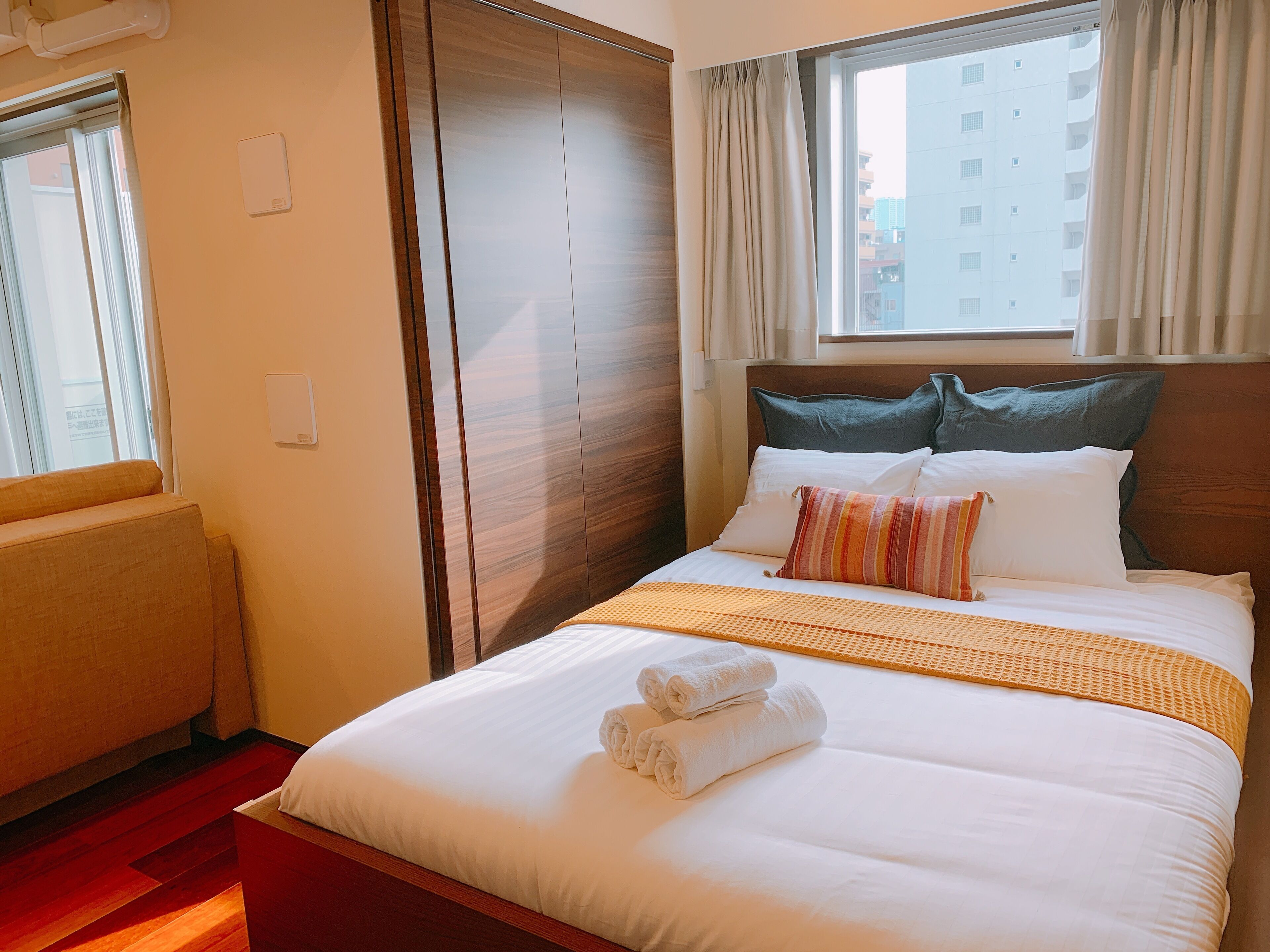 Appartement, 1 chambre (701) | 1 chambre, bureau, fer et planche à repasser, accès au Wi-Fi (inclus)