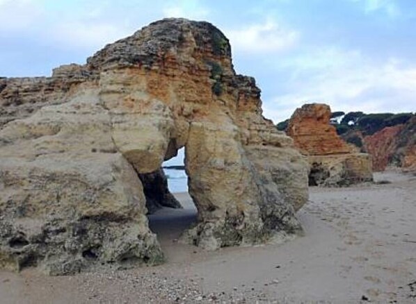 Beach nearby, sun-loungers