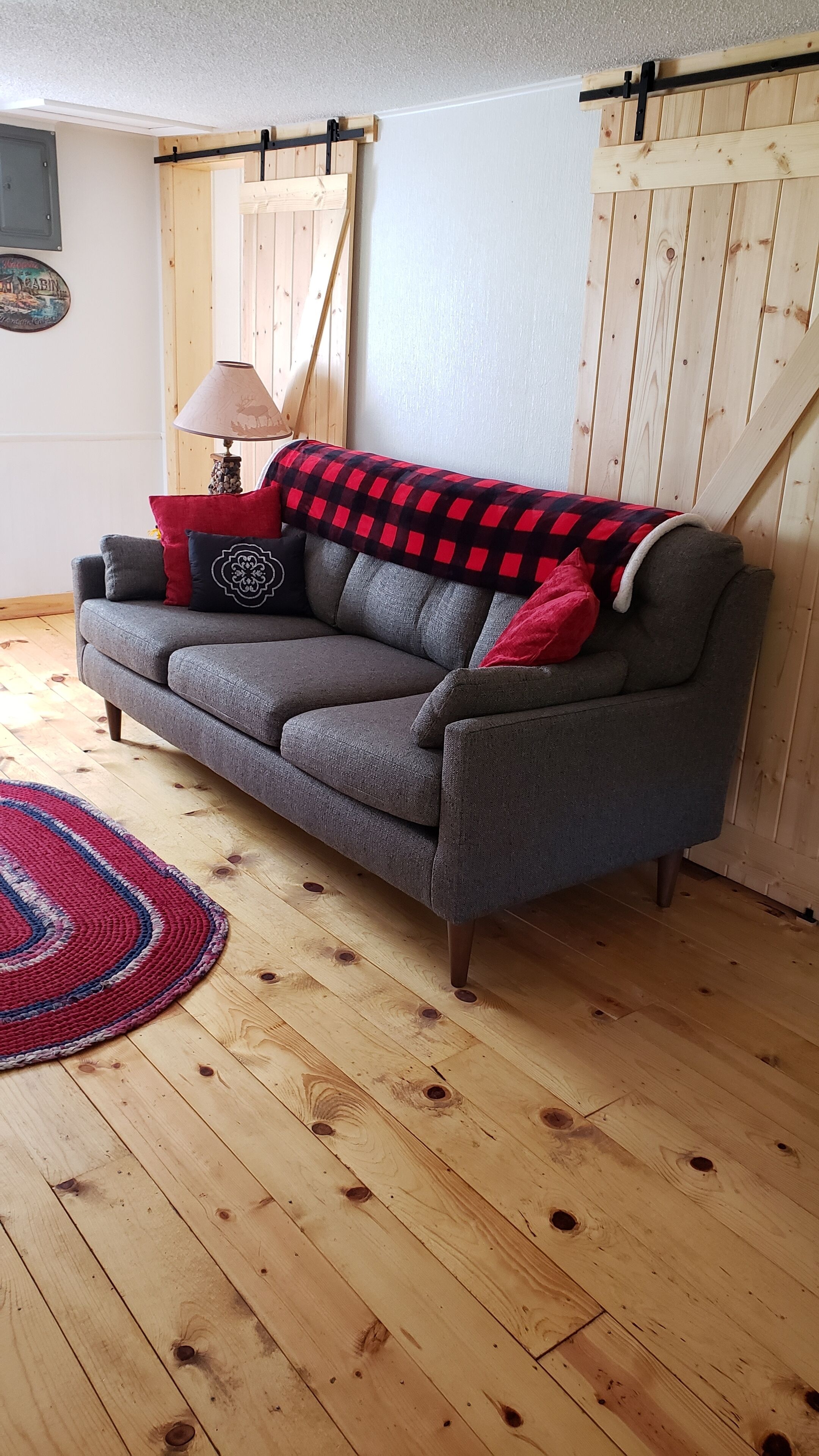 TV, fireplace, DVD player, video library