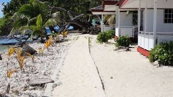Bungalow, Beachfront | Individually decorated, individually furnished, free WiFi, bed sheets