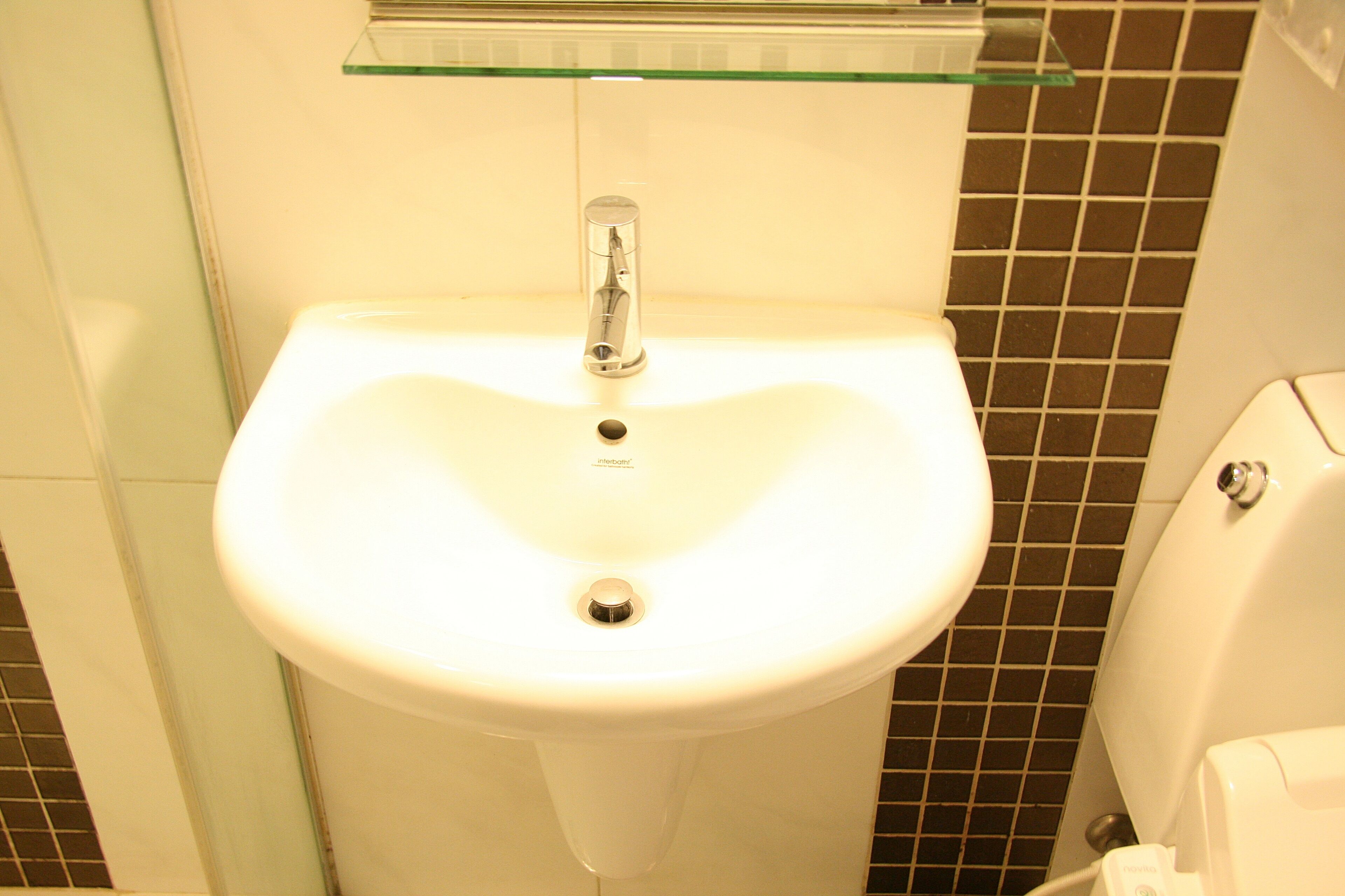 shower, free toiletries, hair dryer, heated floors