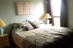 1 Schlafzimmer, Pillowtop-Betten, Bügeleisen/Bügelbrett