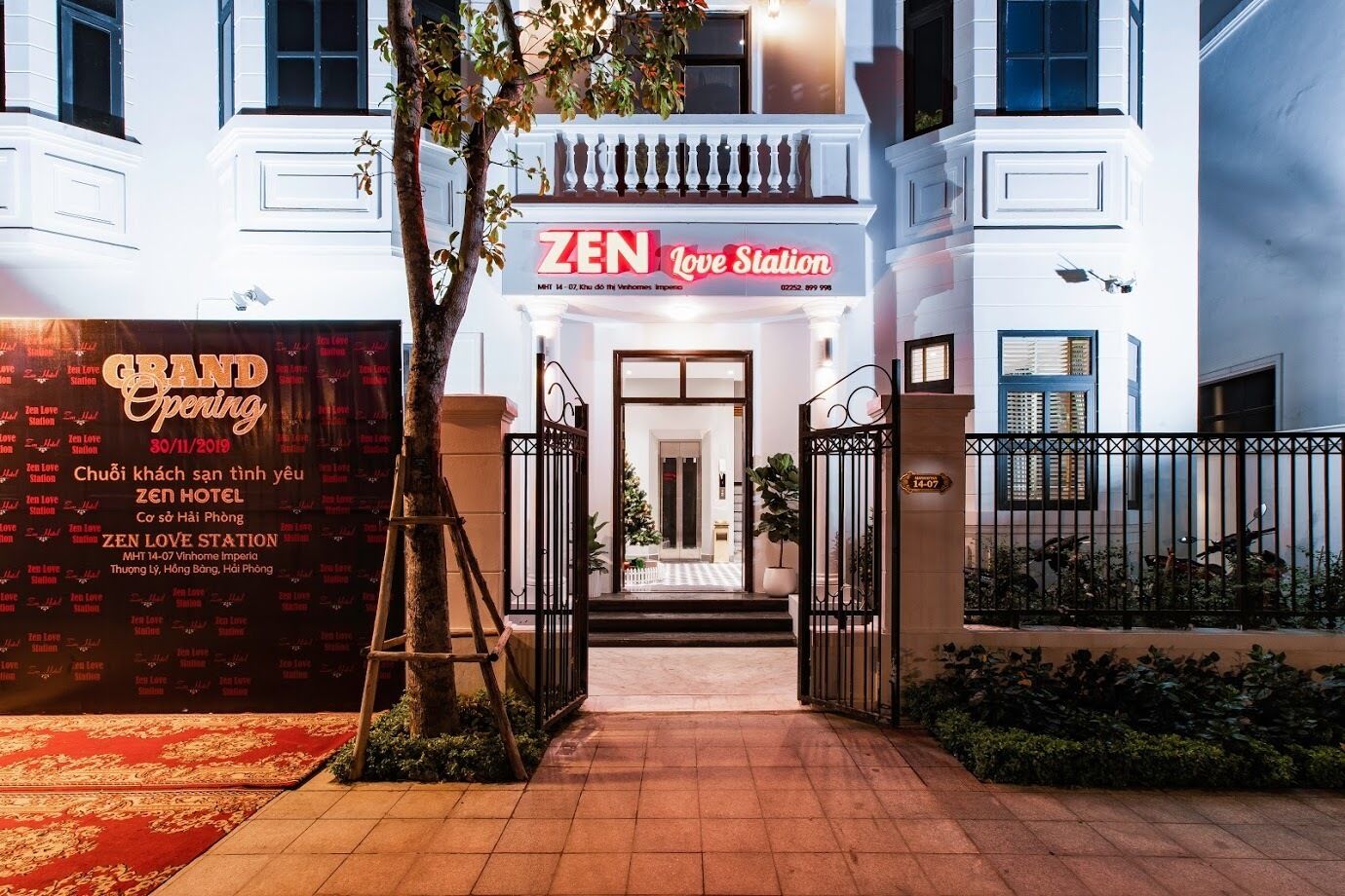 Áreas de la propiedad