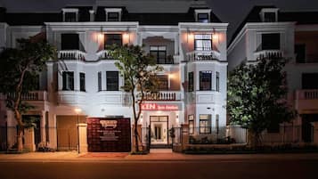 Front of property - evening/night