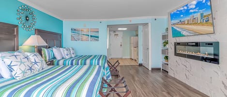 1 bedroom, iron/ironing board, free WiFi, bed sheets