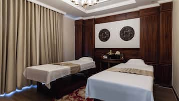 Couples treatment room(s), hot stone massages, deep-tissue massages